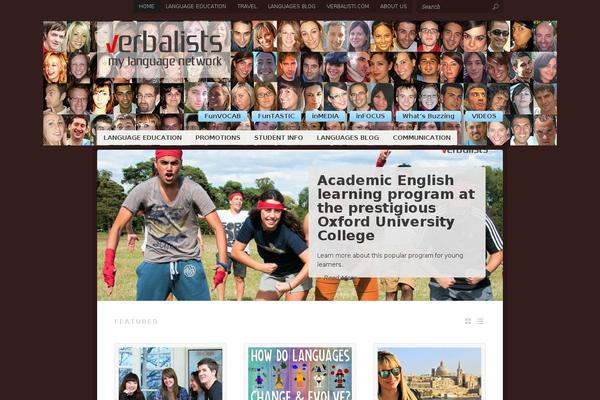 Typegrid theme site design template sample