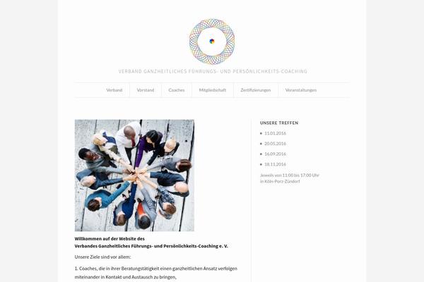 Watson theme site design template sample