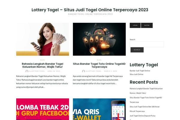 EightyDays Lite theme site design template sample