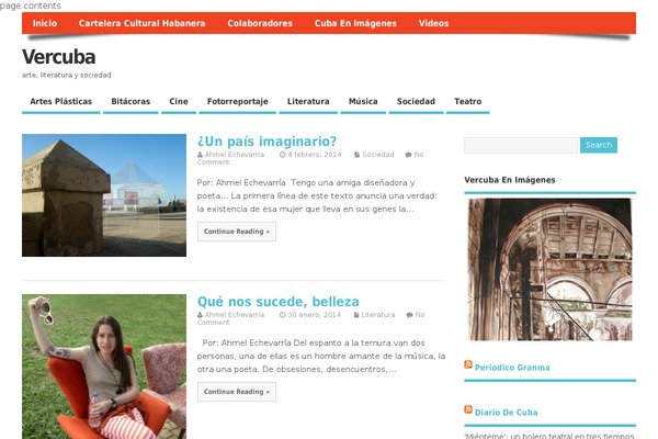 MesoColumn theme site design template sample