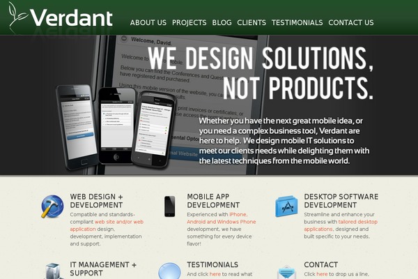 Tisa theme site design template sample