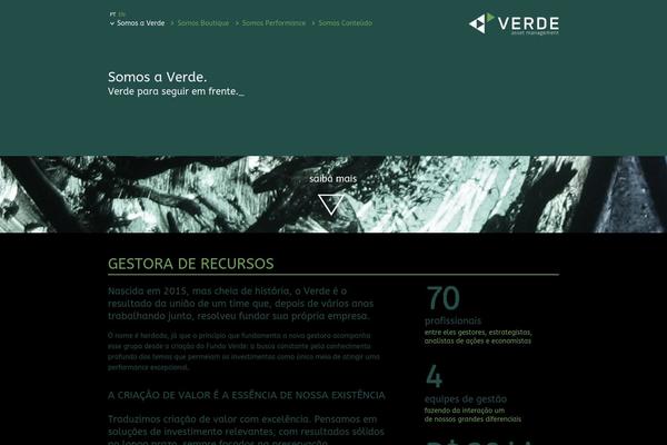 verde theme websites examples