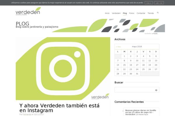 Dante theme site design template sample