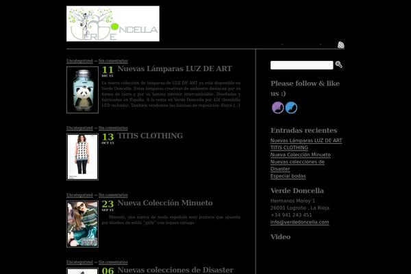 Simple theme site design template sample