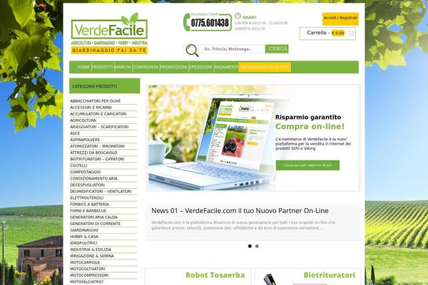 Blanco theme site design template sample