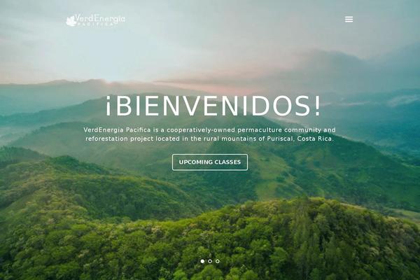 X Child theme site design template sample