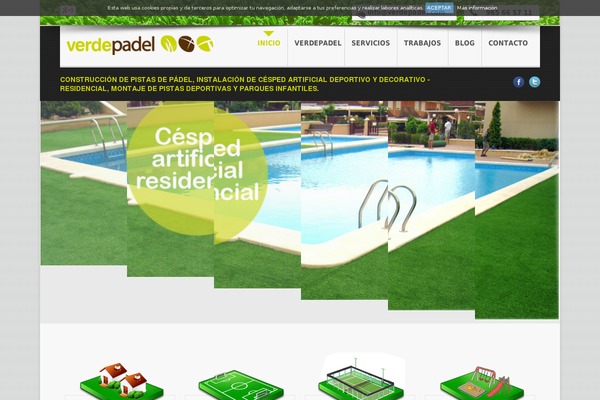 verdepadel.com site used Coodex