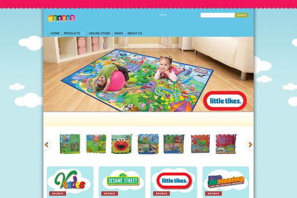 Balita theme site design template sample