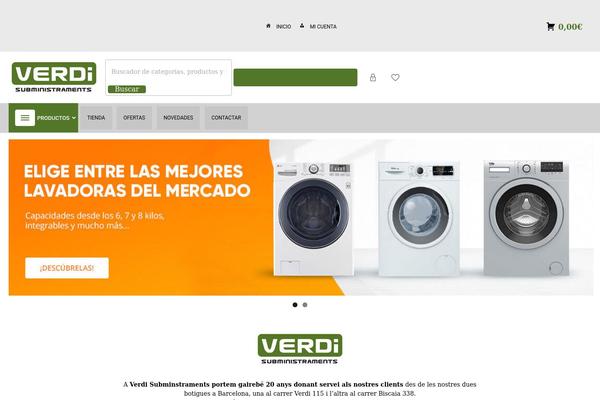 Site using Woo-product-slider plugin