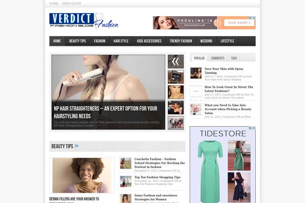 avenue theme site design template sample