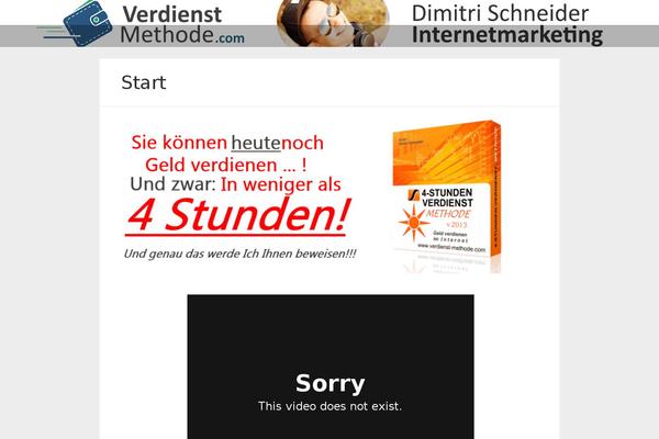 Bliss theme site design template sample