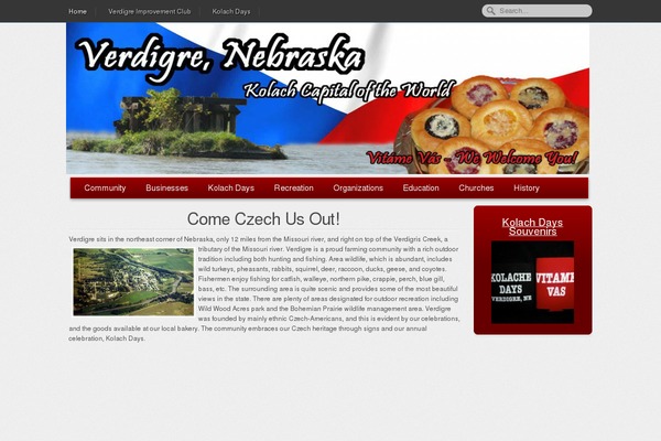 Onyx theme site design template sample