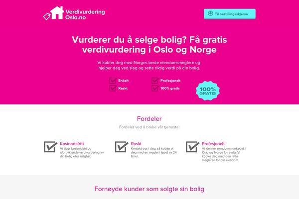 JustLanded theme site design template sample