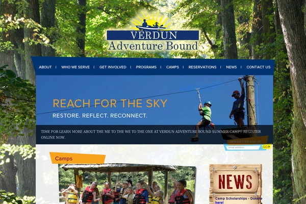 verdunadventurebound.org site used Verdun