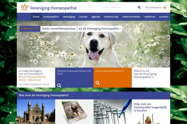 Site using Woopack plugin