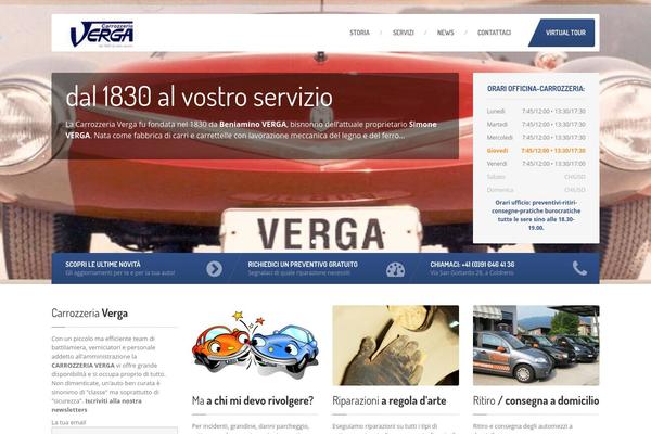 CarPress theme site design template sample