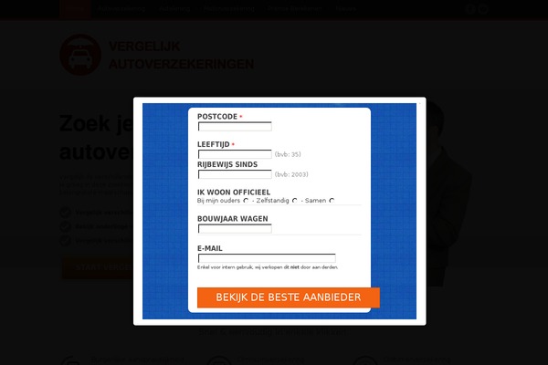 JustLanded theme site design template sample