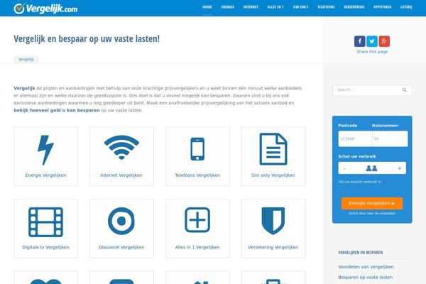 Specular theme site design template sample