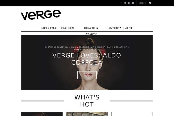Simplemag theme site design template sample