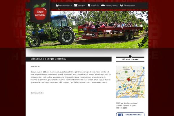 Twenty Eleven theme site design template sample
