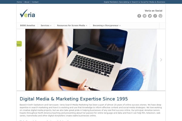 Modernize theme site design template sample