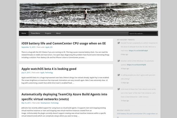 Site using CodeColorer plugin