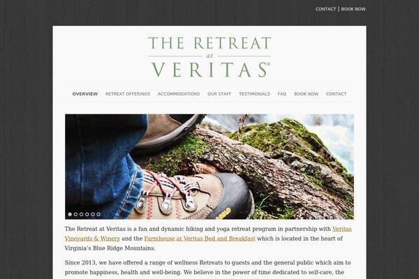 veritasretreat.com site used Jump Start