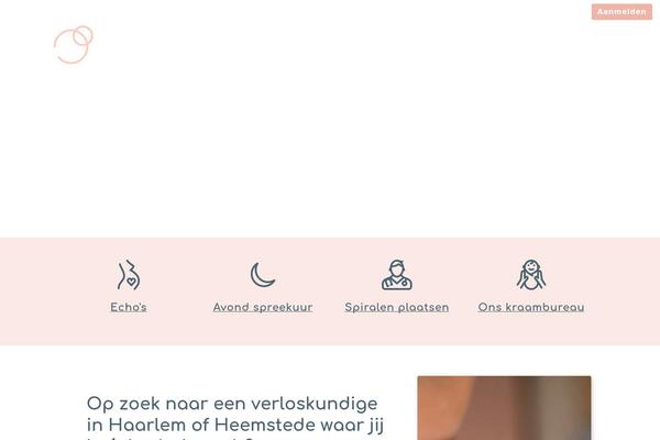 Bridge Child theme site design template sample