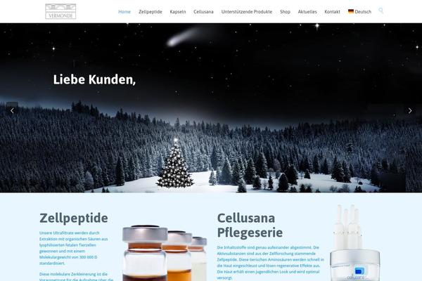 KadenceWP theme site design template sample