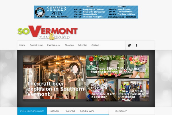 Nexus theme site design template sample