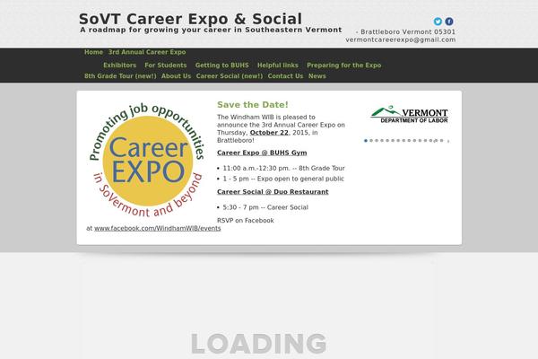 Smallbiz theme site design template sample