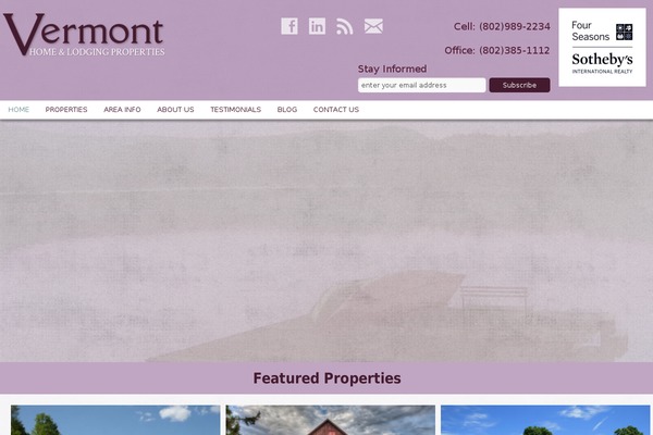Site using Real Estate Website Builder plugin