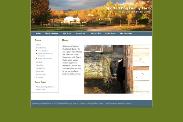 Coffeespot theme site design template sample