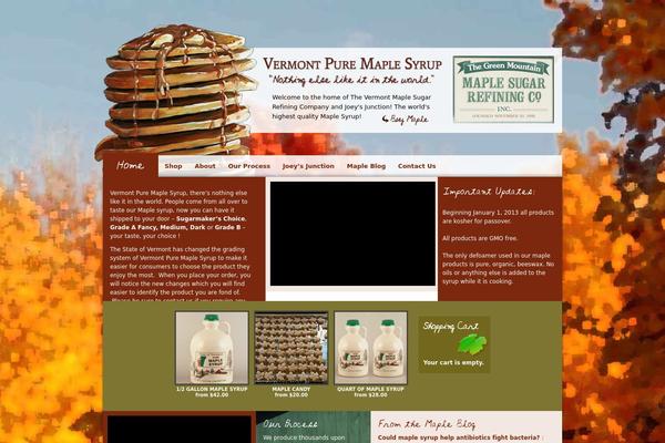 Site using Cufon-fonts plugin