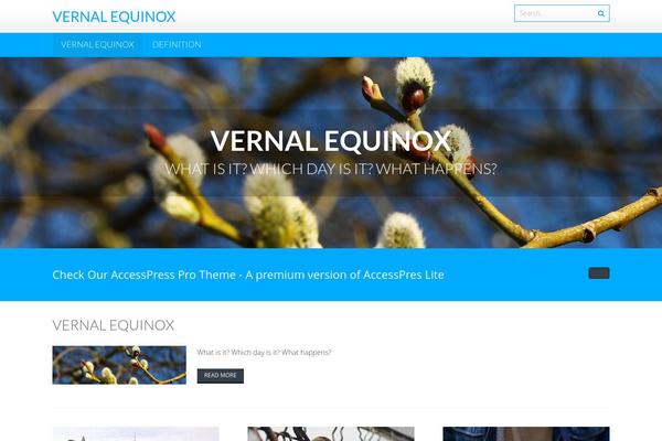 AccessPress Lite theme site design template sample