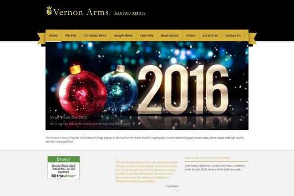 Gusteau theme site design template sample