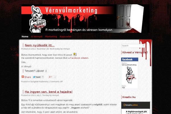 Zombie Apocalypse theme site design template sample