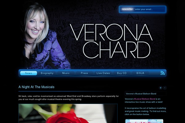 veronachard.com site used Verona