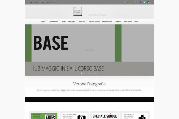 Trine theme site design template sample