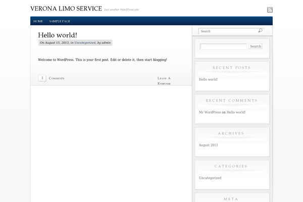 WhiteHouse theme site design template sample