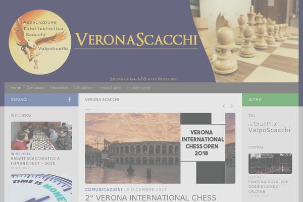 veronascacchi.it site used Hueman
