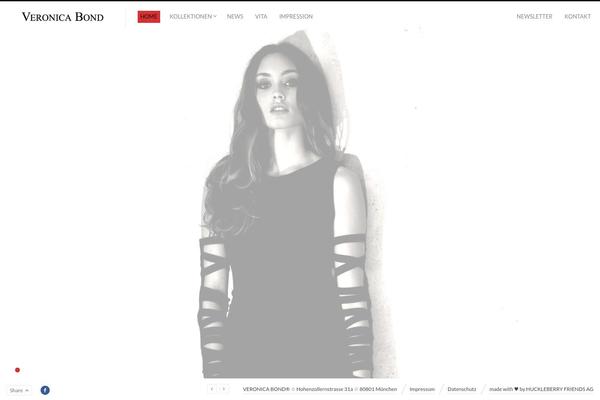 Fluxus theme site design template sample