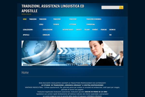 Online Marketer theme site design template sample