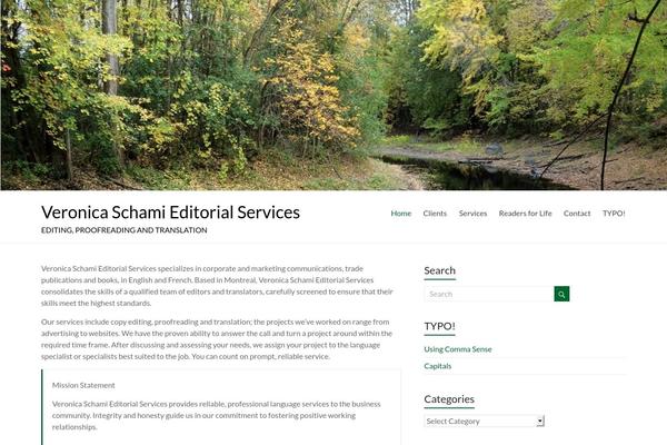 Spacious Pro theme site design template sample