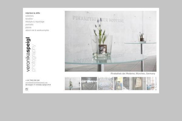 Publish theme site design template sample