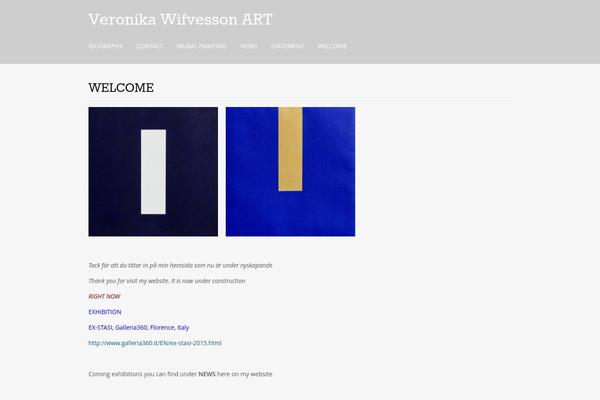 Portfolio Press theme site design template sample