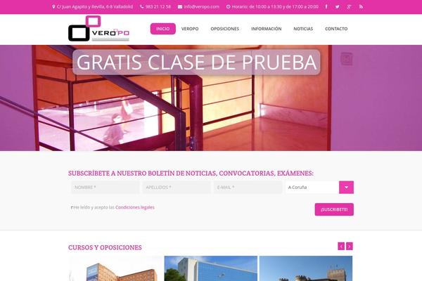 Guru theme site design template sample