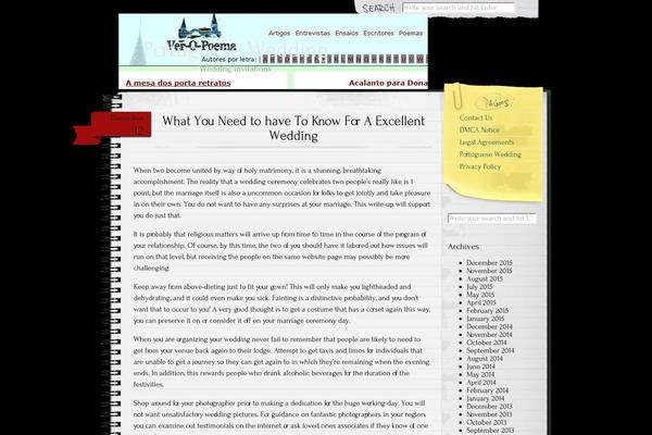 Anarcho Notepad theme site design template sample