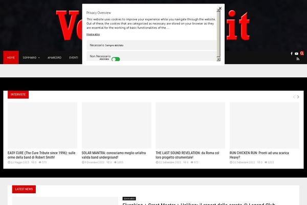 Site using Penci-pennews-recipe plugin