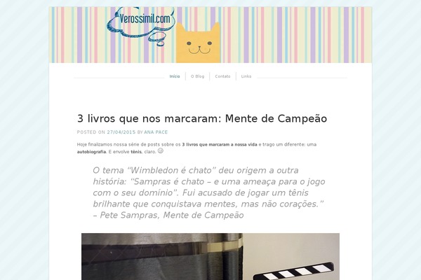 Blissful-blog theme site design template sample